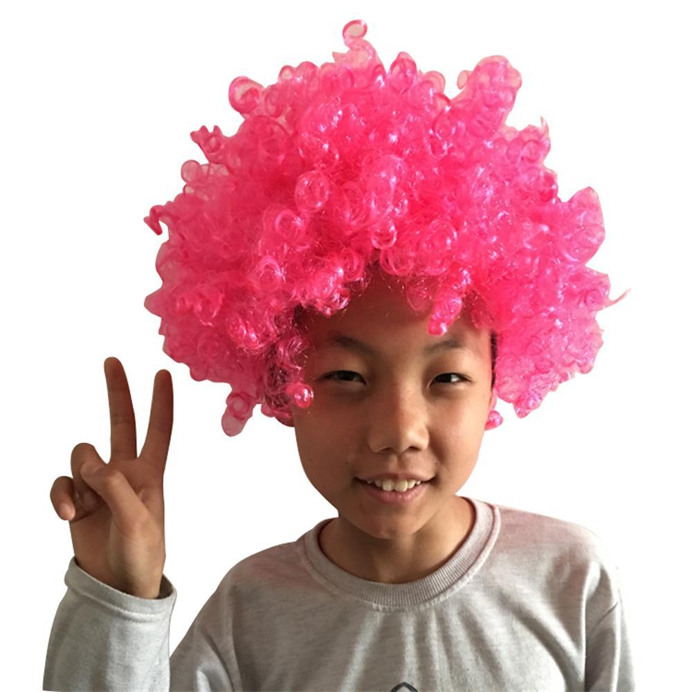 clown wig Explosive head wig headgear children wig short hair For Kids