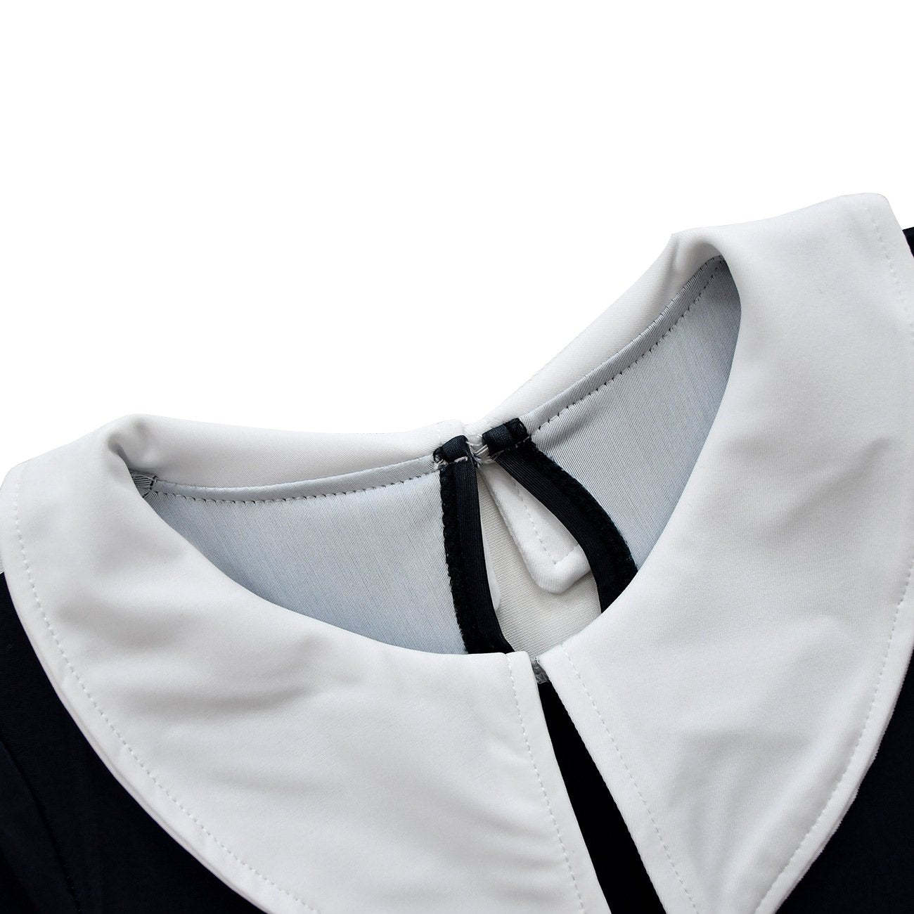 Wednesday Costume The Addams Family Cosplay Lapel One Piece Swimsuit For Kids