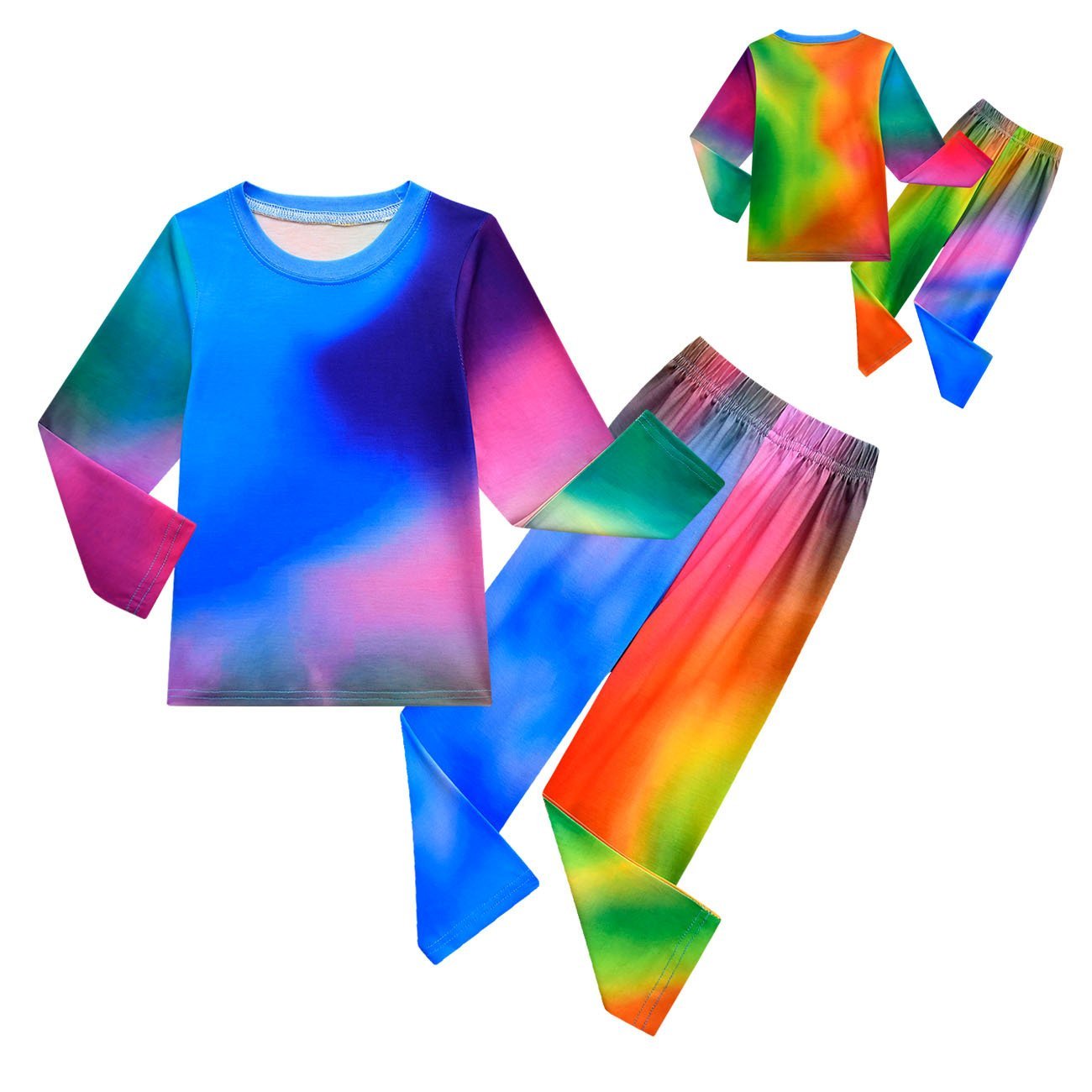 Game Roblox rainbow friends Costume Cosplay rainbow Monster print Pajamas set For Kids