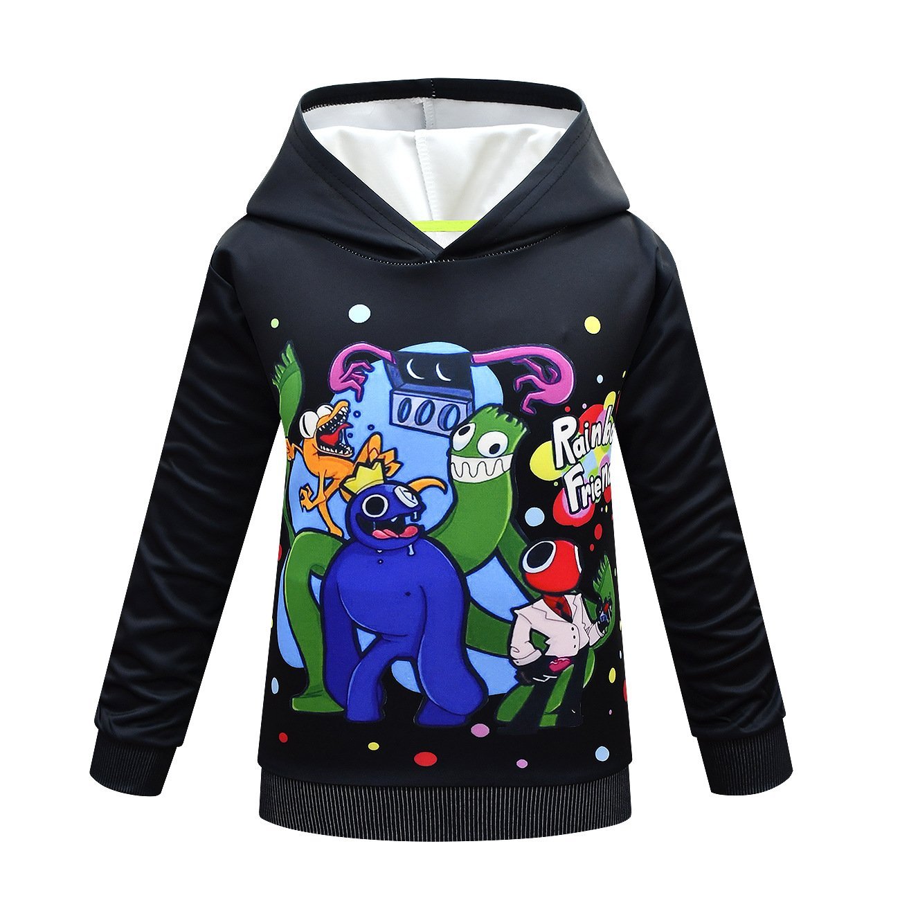 Roblox rainbow friends Costume Cosplay rainbow Monster Hoodie For kids