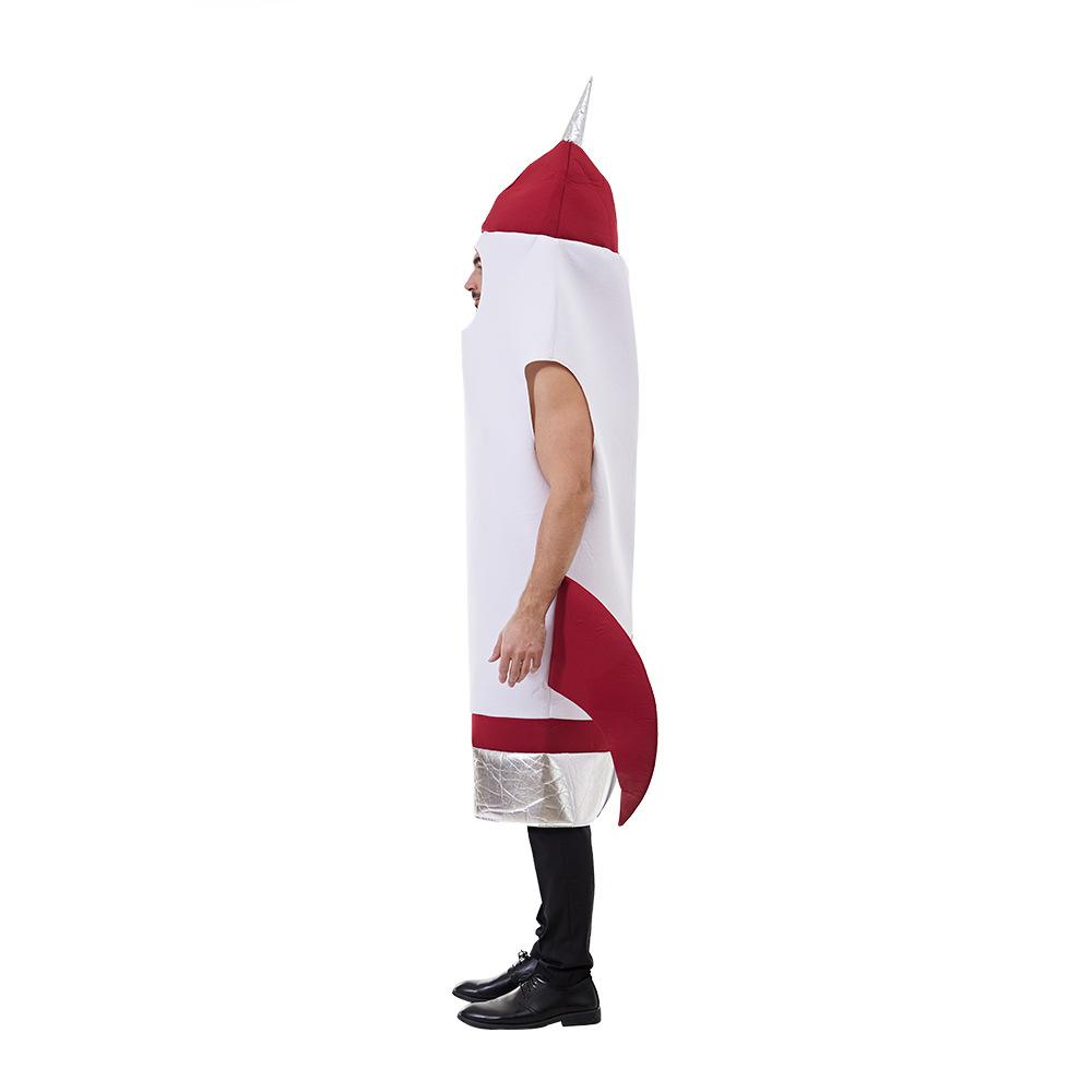 Fancy Dress Space Rocket Inflatable Costume Jumpsuit for Adults Outfit Halloween