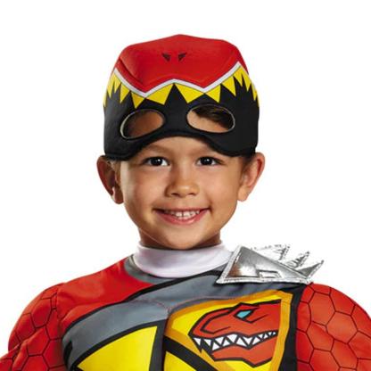 Power Rangers Halloween Costume For Boys Red Dino Charge Outfits