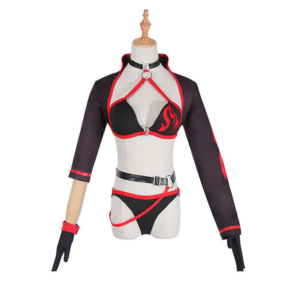 Joan of Arc three piece suit Fate/Grand Order cosplay Bikini swimsuit