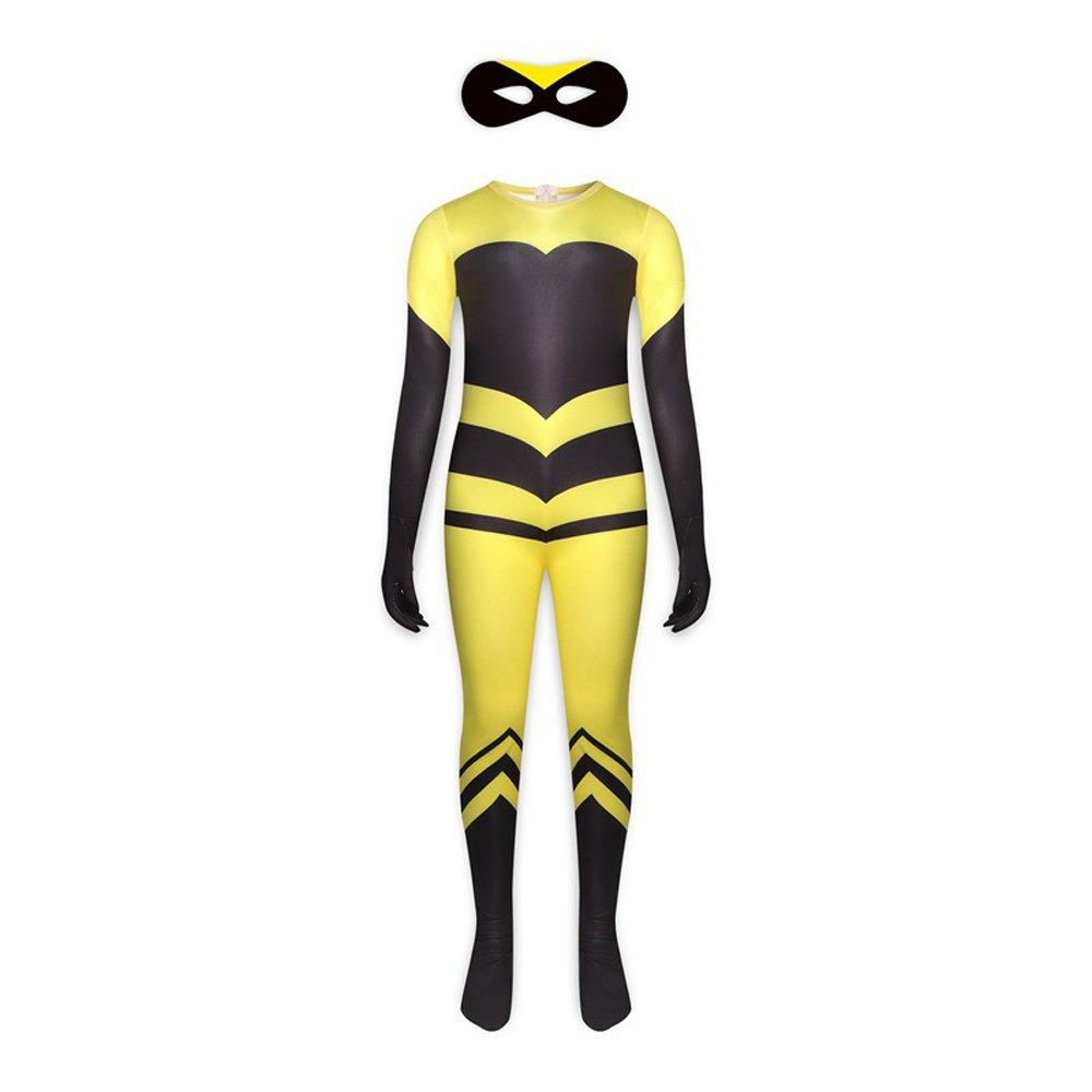 Kids Miraculous Ladybug Movie Queen Bee Cosplay Costume Halloween Jump