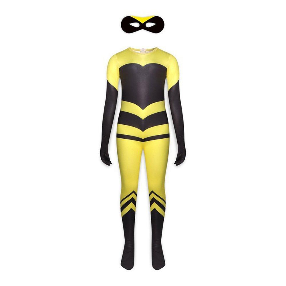 Kids Miraculous Ladybug Movie Queen Bee Cosplay Costume Halloween Jump