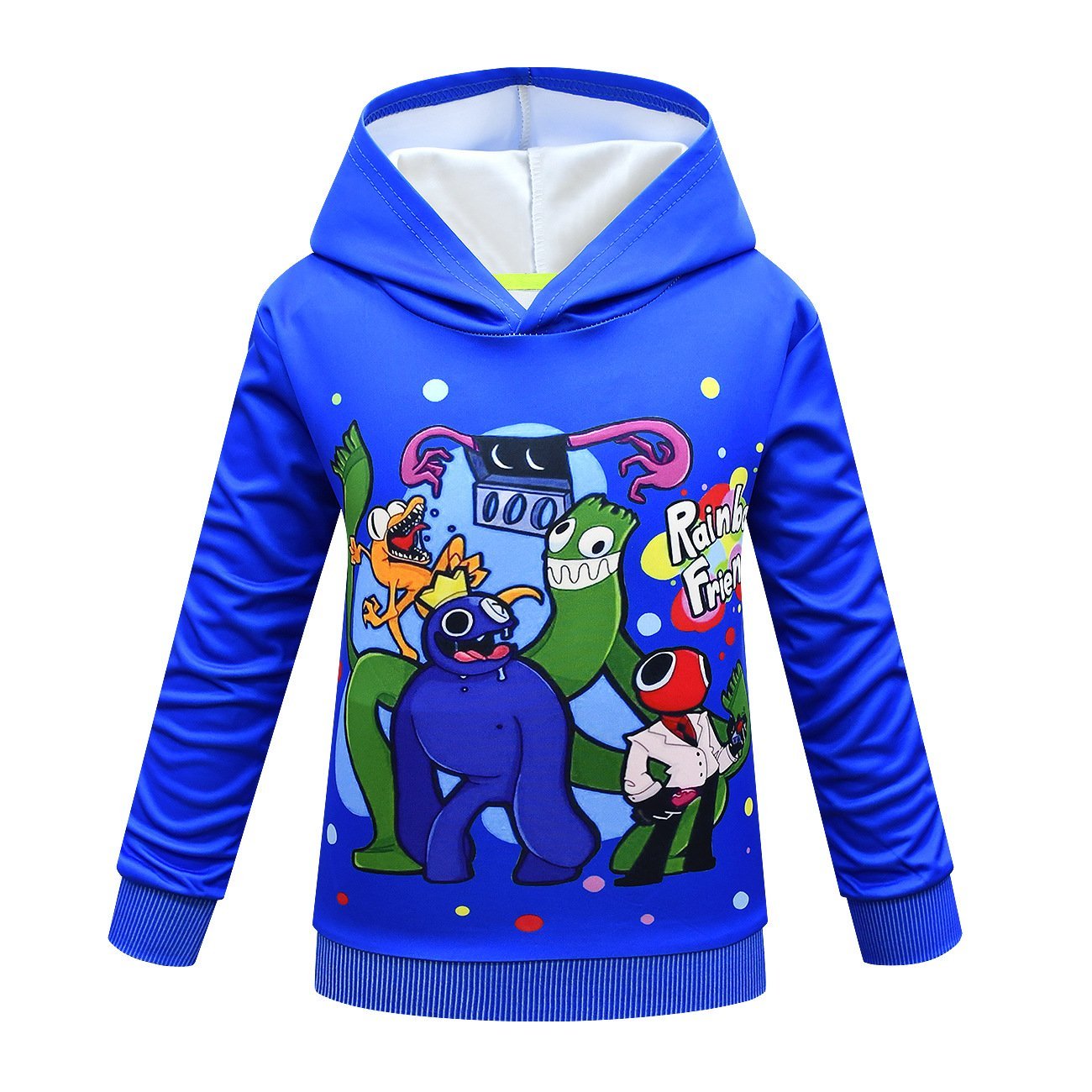 Roblox rainbow friends Costume Cosplay rainbow Monster Hoodie For kids