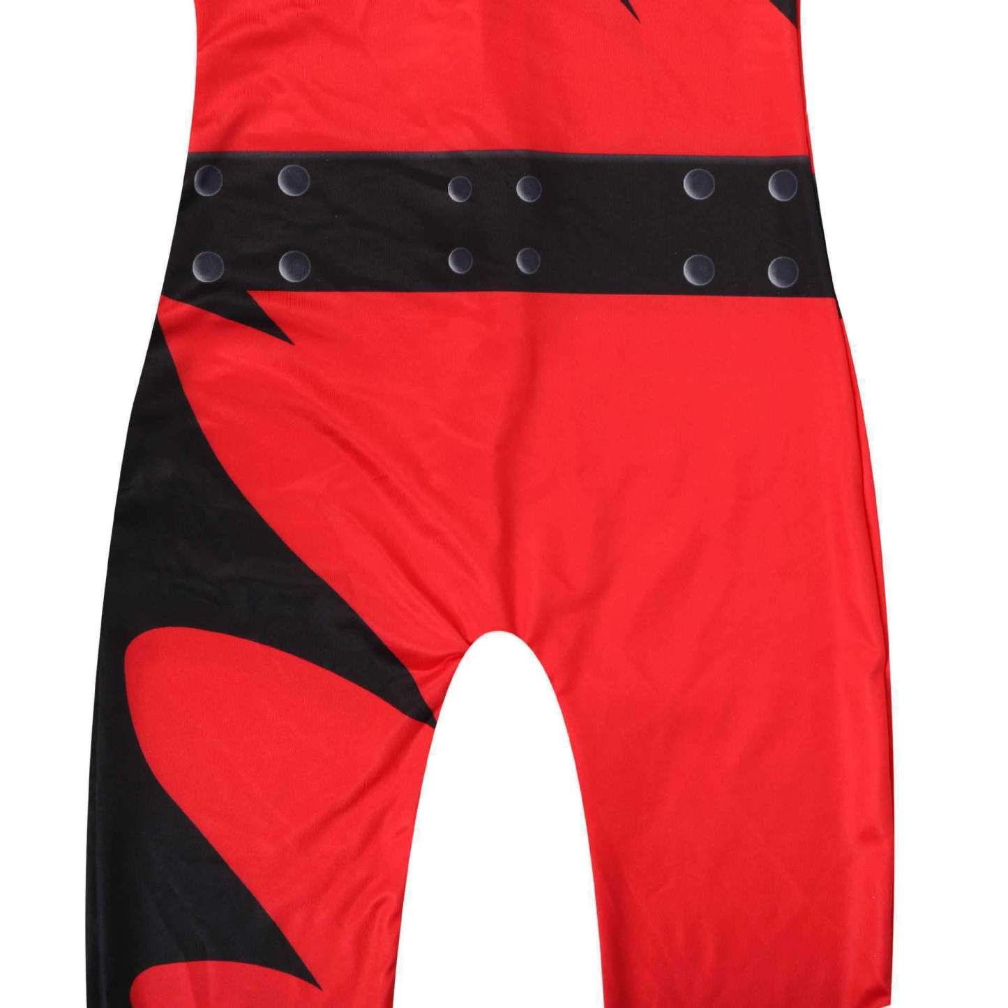 Wrestler Kane Cosplay Costume Jumpsuit Romper Outfit Stage Performance Party Halloween for Kids Boys