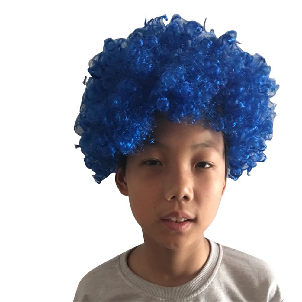 clown wig Explosive head wig headgear children wig short hair For Kids