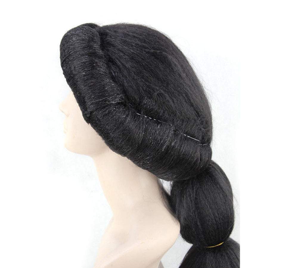 Arabian Nights Aladdin Jasmine Princess Long Black Wigs Halloween Wig