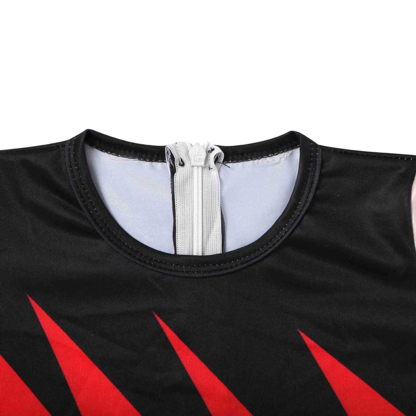 Wrestler Kane Cosplay Costume Jumpsuit Romper Outfit Stage Performance Party Halloween for Kids Boys