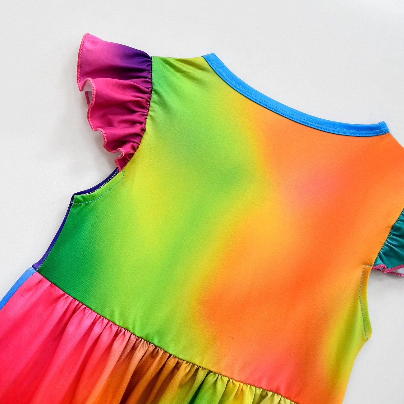 Roblox rainbow friends Costume Cosplay rainbow Monster flying sleeves Dress