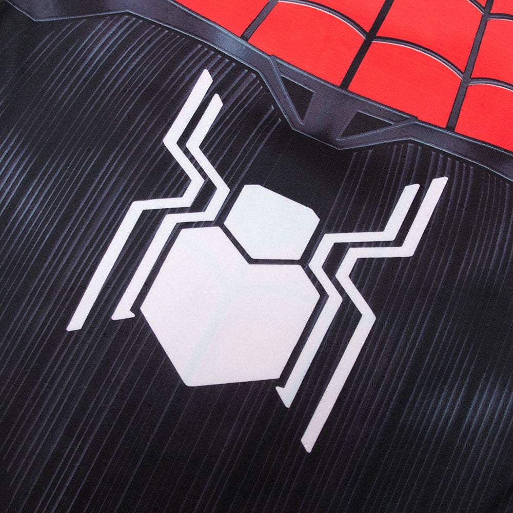 SpiderMan Far From Home Halloween Cosplay Costume Tight T-shirt