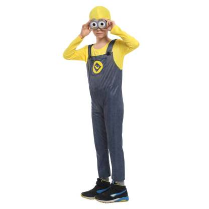 Minions Masquerade Costumes Performance Stage Cosplay Costume for Kids