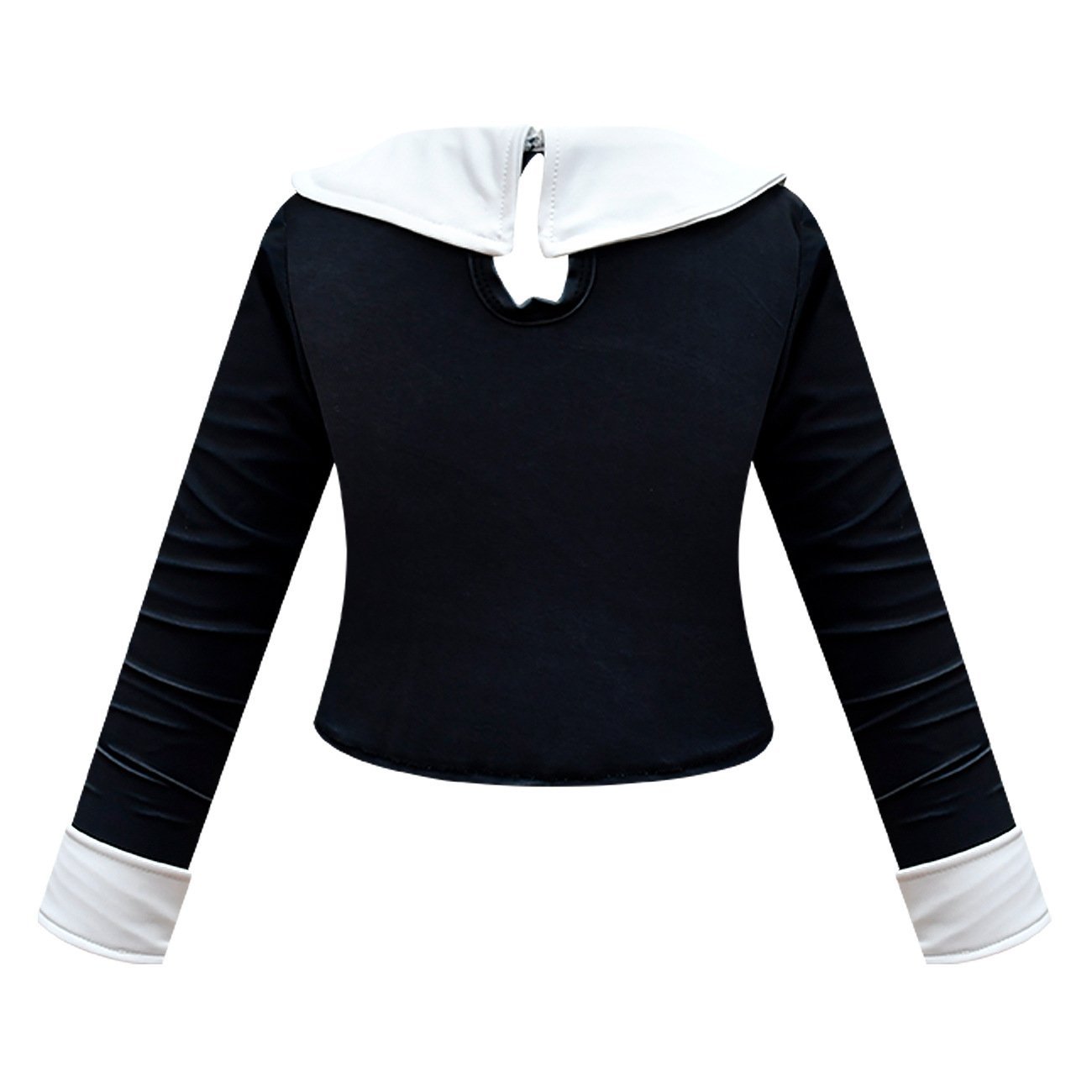 Wednesday Costume The Addams Family Cosplay Long Sleeve Swimsuit Set For Kids