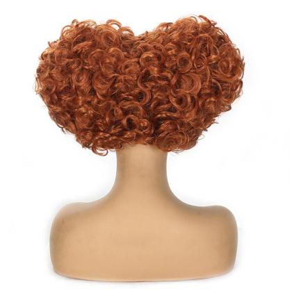 Hocus Pocus Cosplay Winifred Movie Wig Red Queen Costume Wigs for Adult