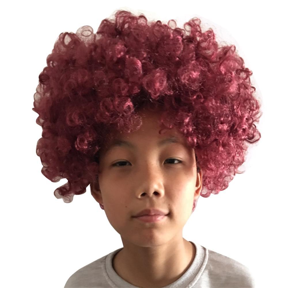 clown wig Explosive head wig headgear children wig short hair For Kids