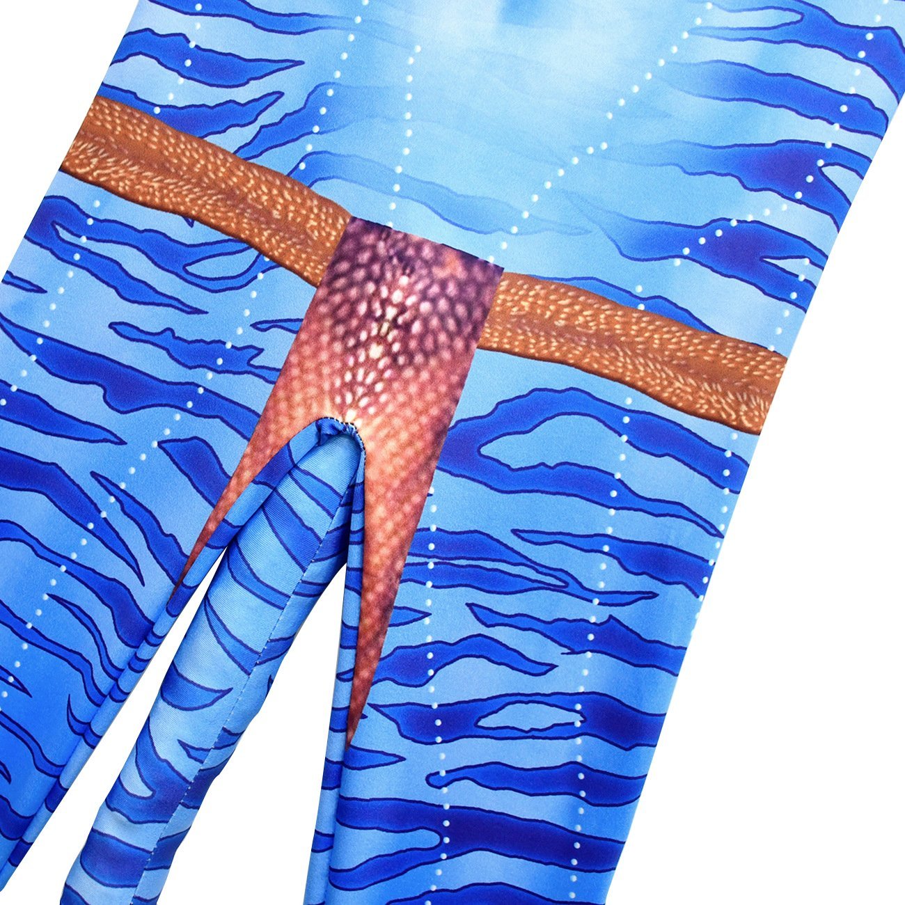 Avatar: The Way of Water Costume Blue Cosplay zentai jumpsuit For Kids