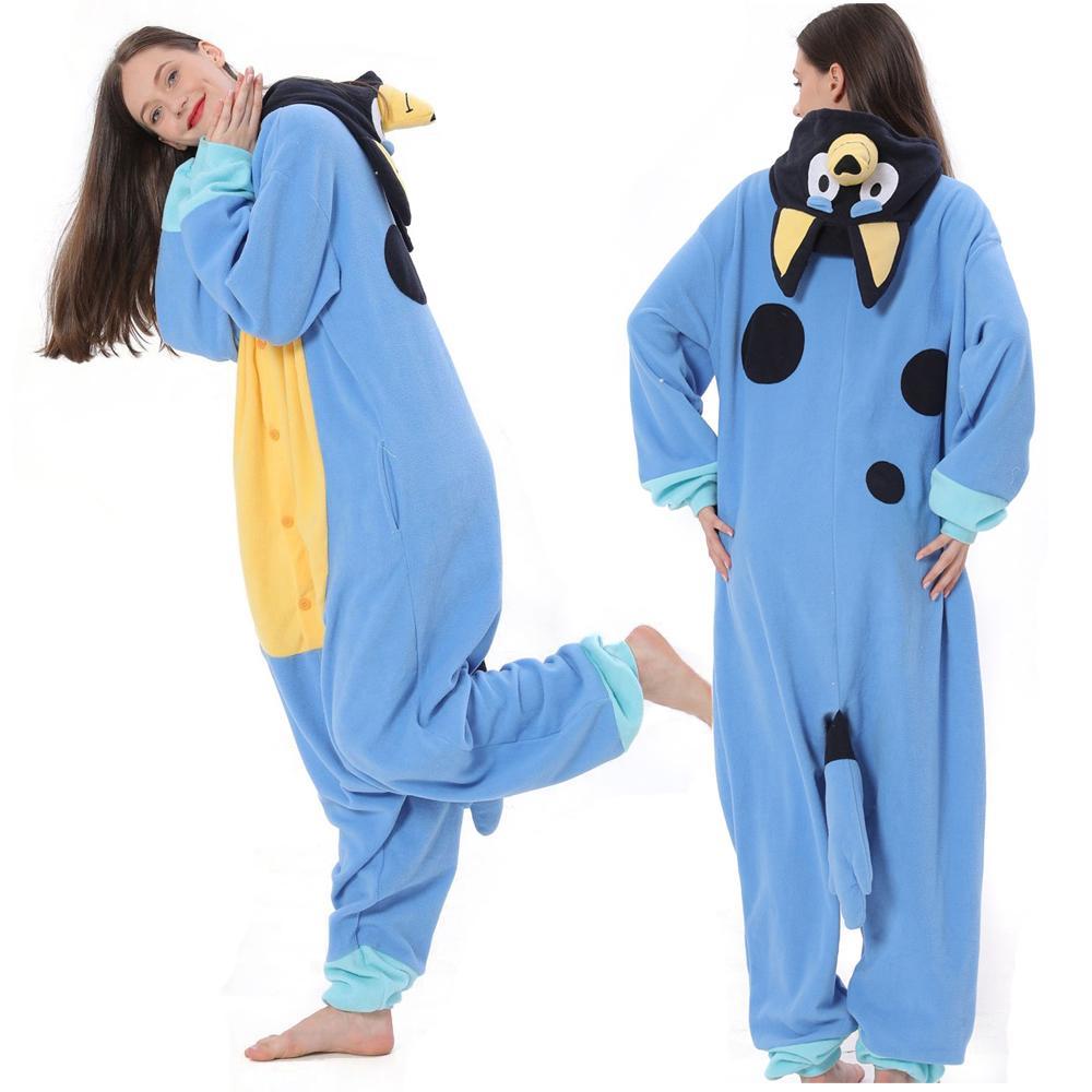 Bluey onesies Costume kigurumi onesies PJS clothes for girls Adult Outfit