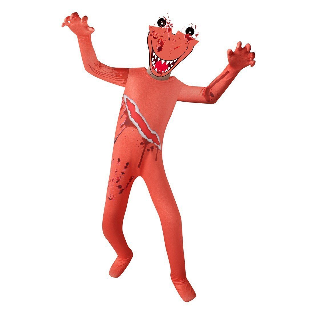 Roblox rainbow friends Cosplay Costume Red Monster costume jumpsuit