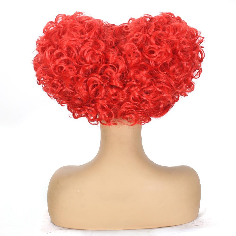 Hocus Pocus Cosplay Winifred Movie Wig Red Queen Costume Wigs for Adult