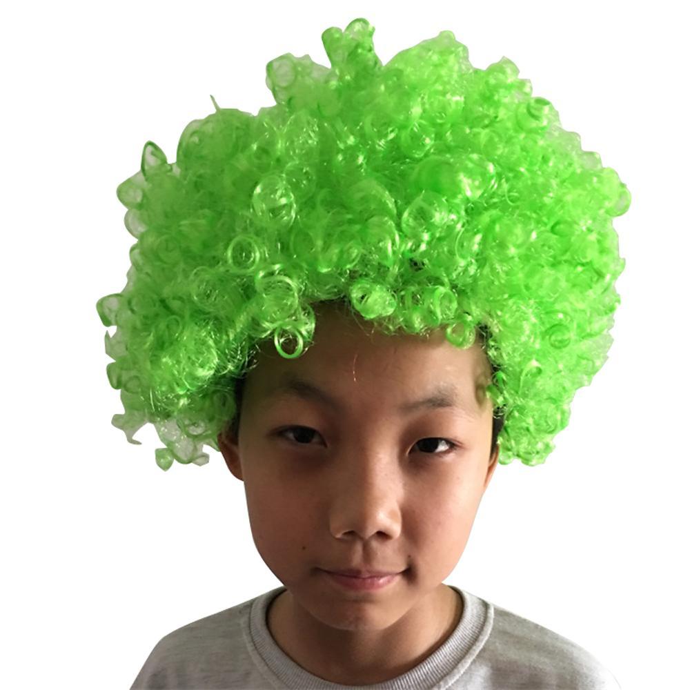 clown wig Explosive head wig headgear children wig short hair For Kids
