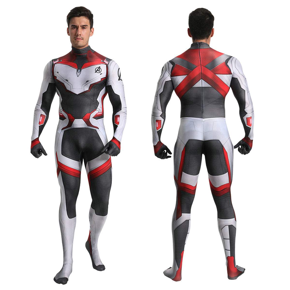 Avengers 4 Endgame Quantum Warrior Cosplay Costume Bodysuit
