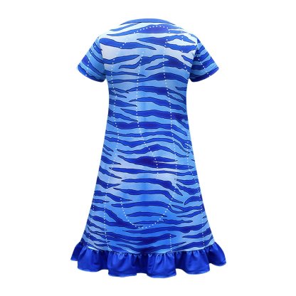 Avatar: The Way of Water Costume Cosplay Pajamas Dress For Kids