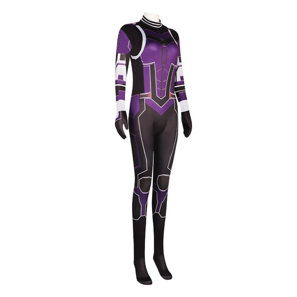 Wasp Zentai Costume Ant-Man and the Wasp Quantumania Cosplay Costumes Jumpsuit For Adults
