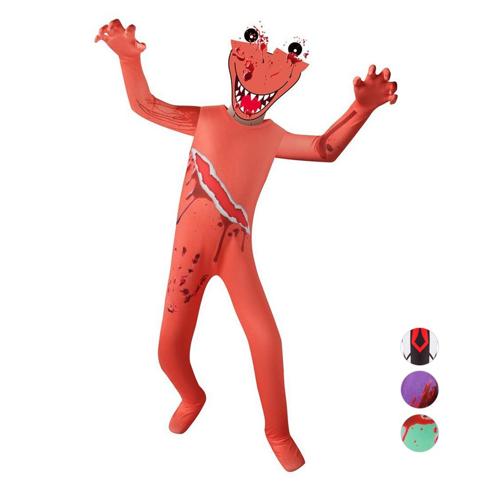 Roblox rainbow friends Cosplay Costume Red Monster costume jumpsuit