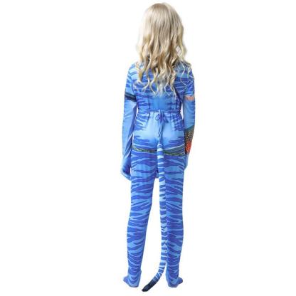 Avatar: The Way of Water Cosplay Costume kids zentai costume jumpsuit