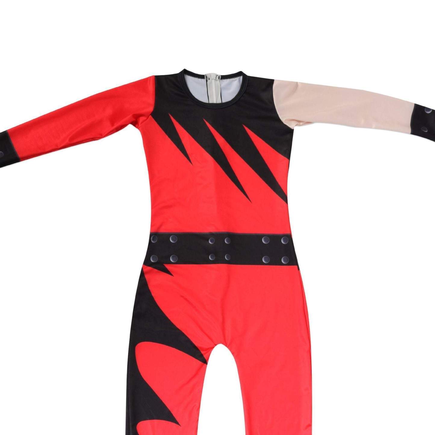 Wrestler Kane Cosplay Costume Jumpsuit Romper Outfit Stage Performance Party Halloween for Kids Boys