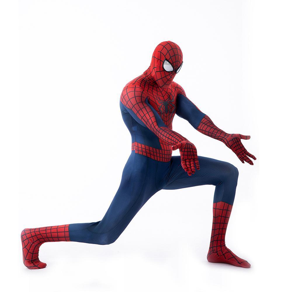 SpiderMan Costume Cosplay Jumpsuit Superhero Tights Halloween Suit Zentai For Adult Kids