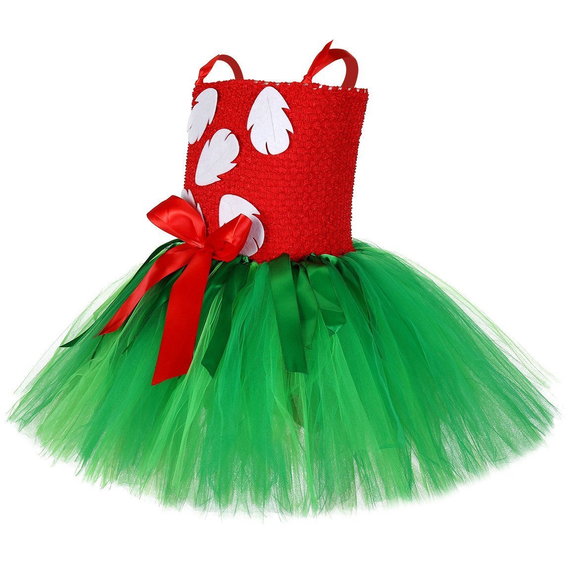 Girls Tutu Dreams Hawaii Lilo Costume Tropical Fern Leaf Headband