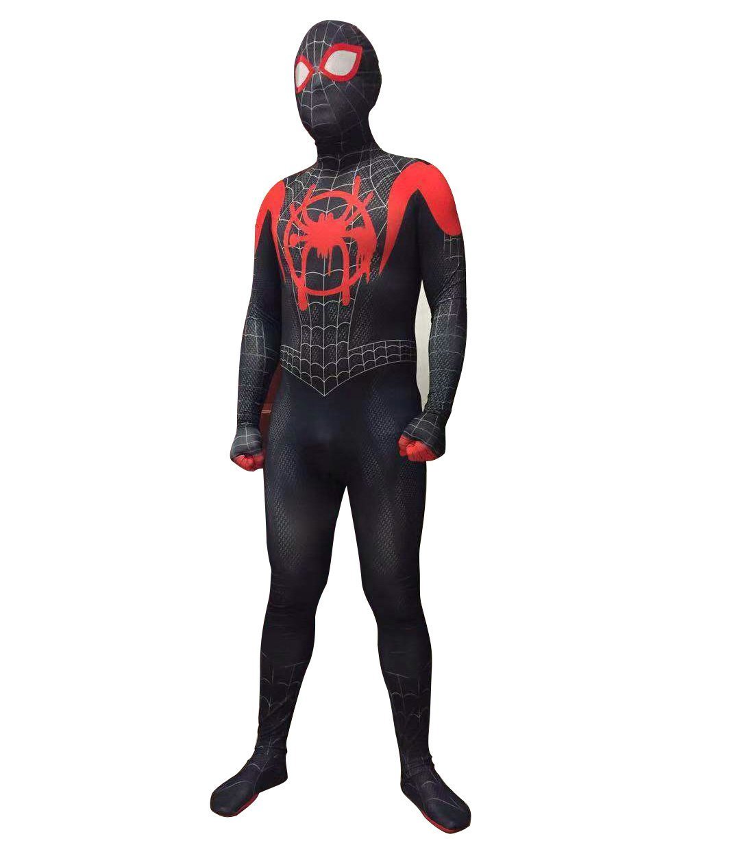 Spiderman Into The Spider-Verse Kids Bodysuit Miles Morales Spiderman Costume-Azurebuy