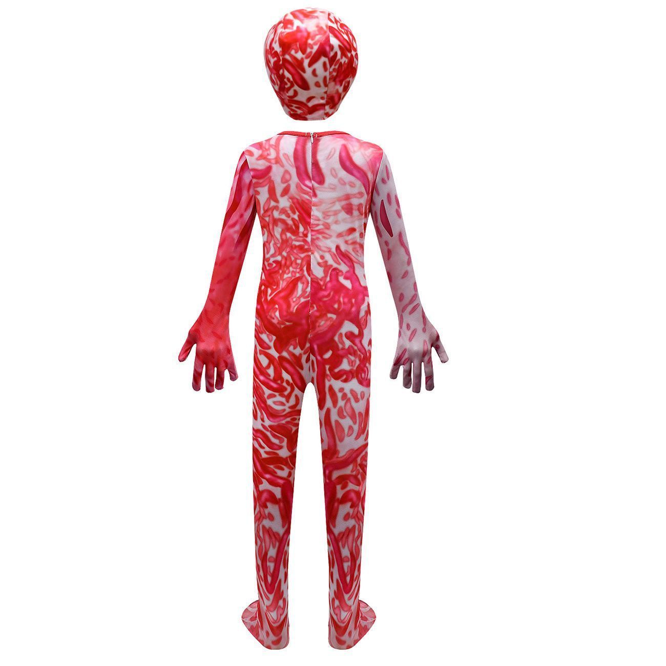Stranger Things 4 red Cosplay Costumes Jumpsuit Romper Halloween Outfit For Kids
