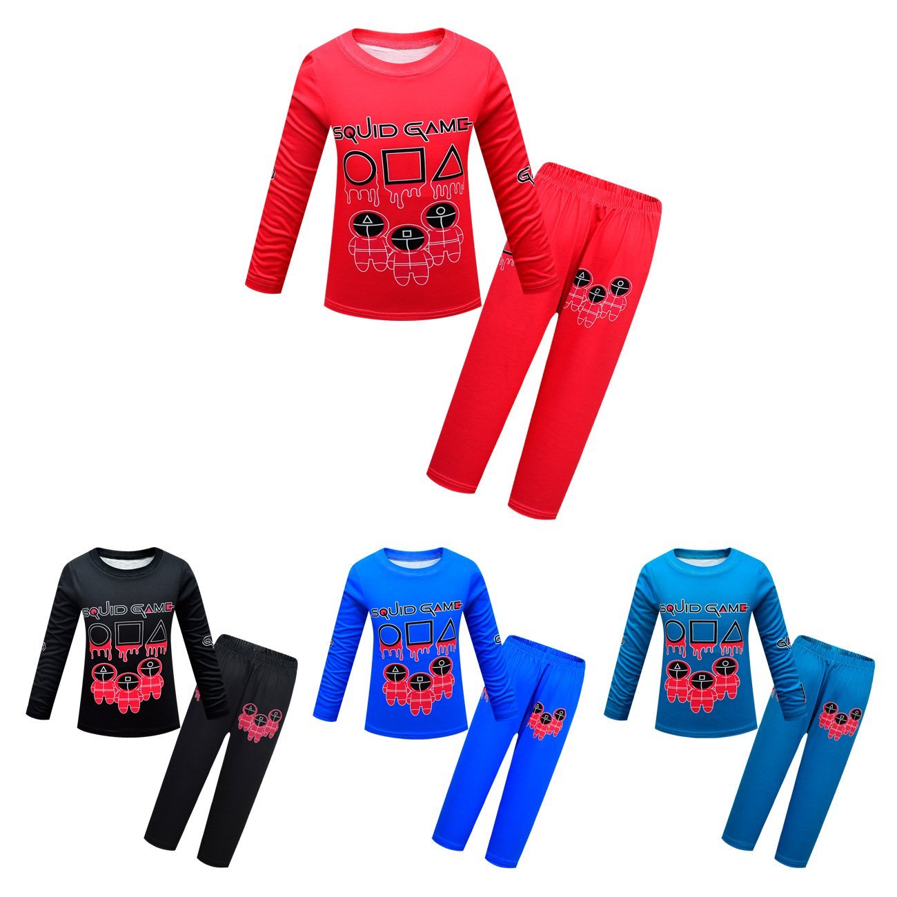 Squid Game Big Children's Home Service Suit, Boy's Two-piece Suit