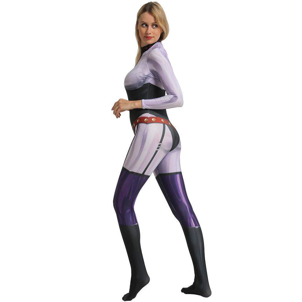 My Hero Academia Midnight Cosplay Costumes Jumpsuit Anime Tights Halloween Tights Zentai For Adult Kids