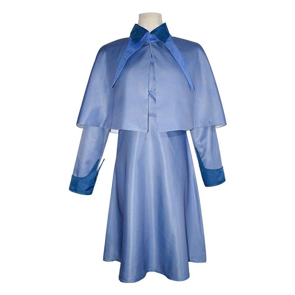 Harry Potter Costume Cosplay Beauxbatons School Uniform Fleur DE Kurt Costume for Girls Women-Pajamasbuy