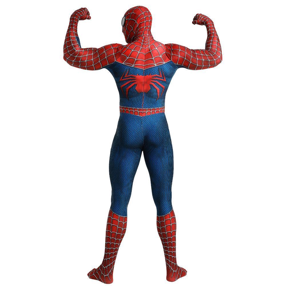 Spiderman Tony Halloween Cosplay Costume Zentai Jumpsuit