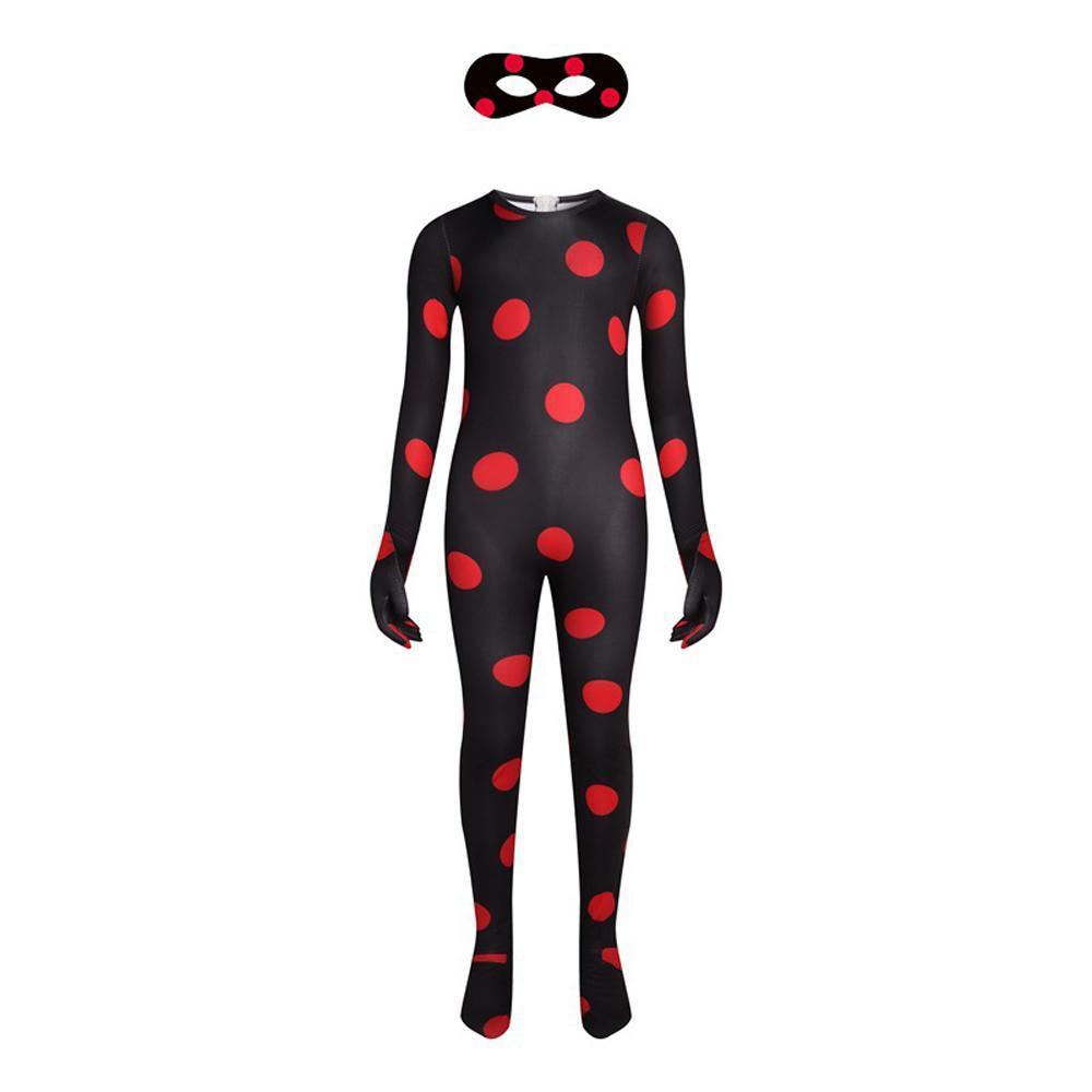 Miraculous Ladybug Movie cosplay zentai jumpsuit Halloween Kid's Performance Costume for Girls