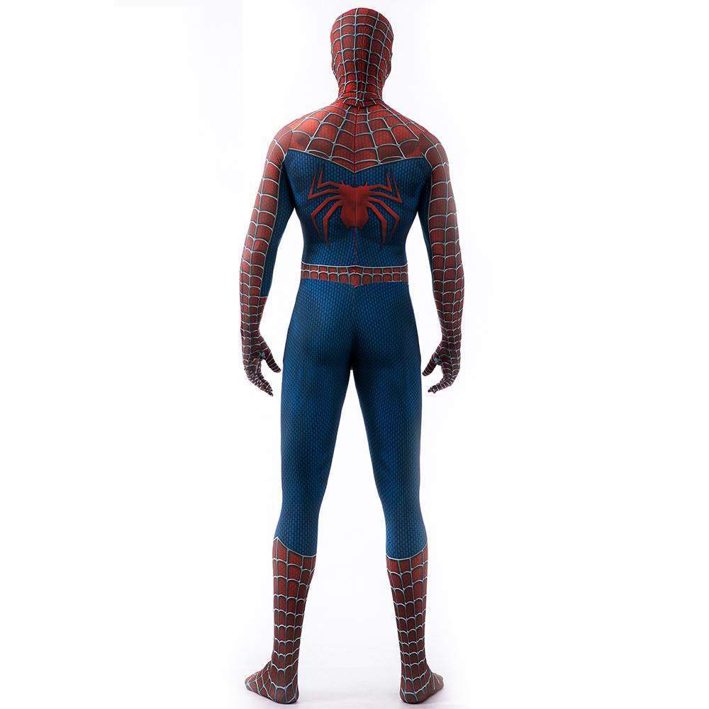 Tony Spiderman Costume Cosplay Jumpsuit Superhero Bodysuit Tights Halloween Suit Zentai For Adult Kids