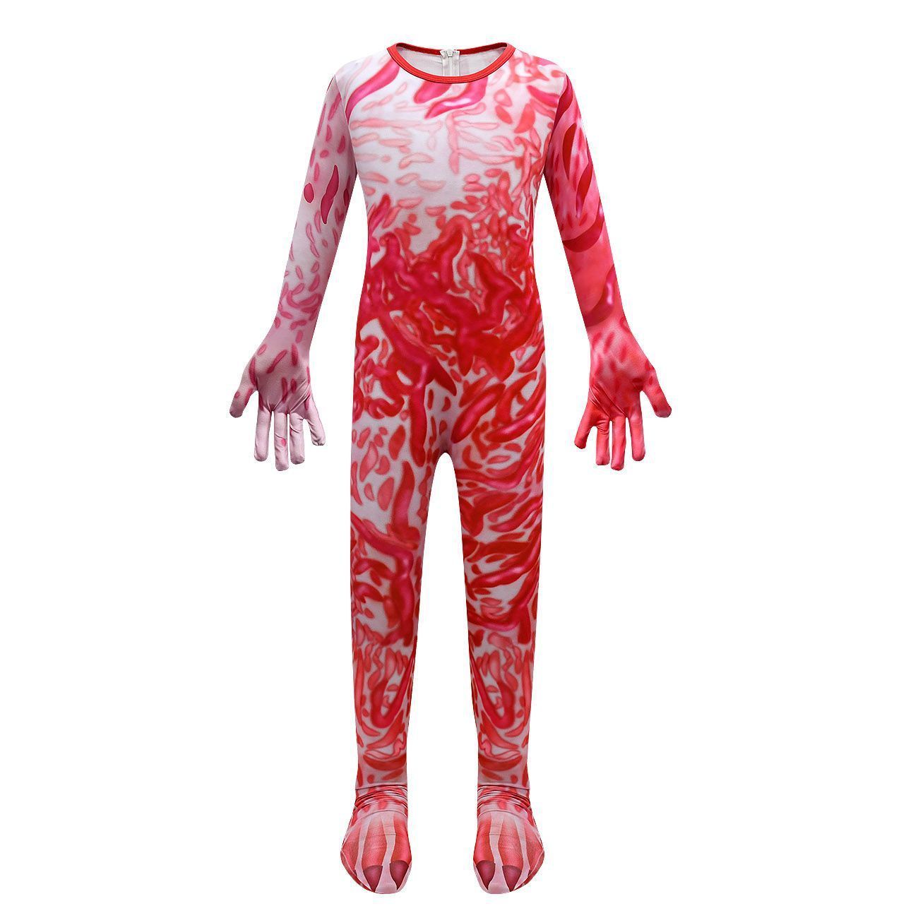 Stranger Things 4 red Cosplay Costumes Jumpsuit Romper Halloween Outfit For Kids