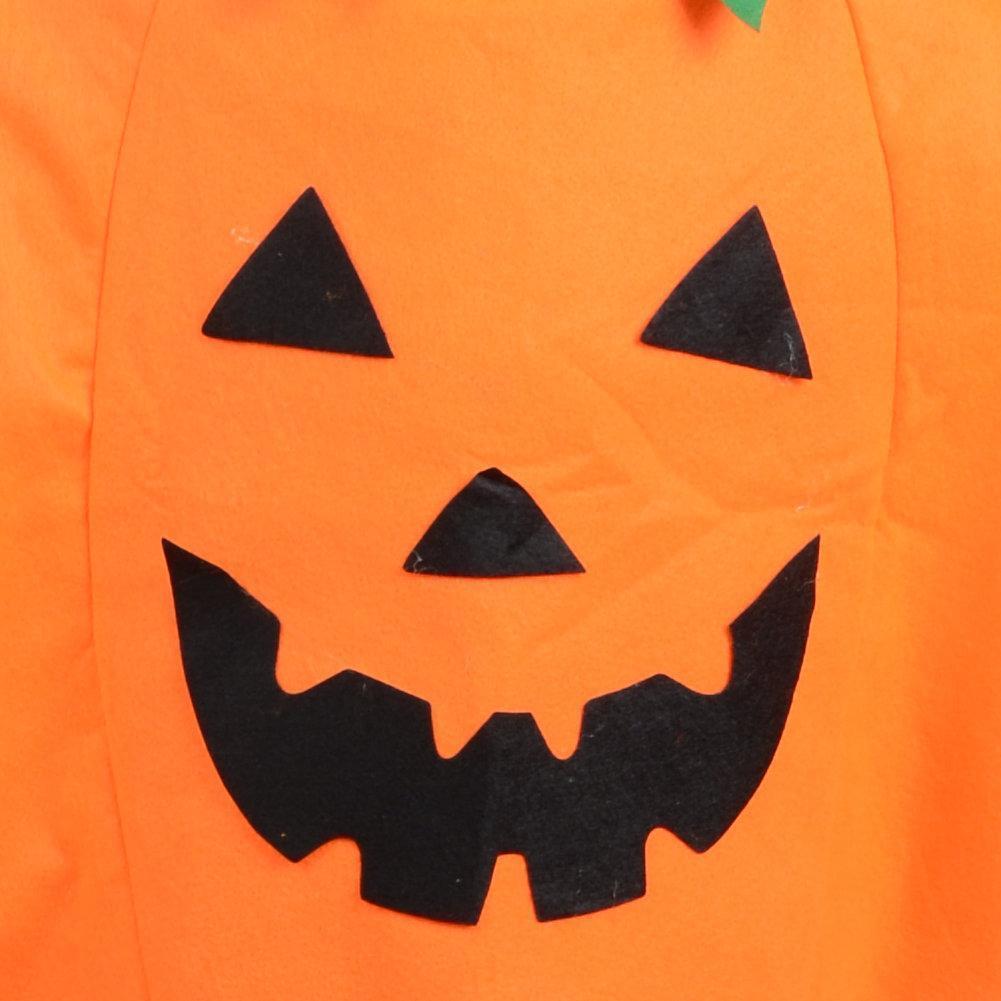 Adult Women Men Pumpkin Costume Halloween Party Wear