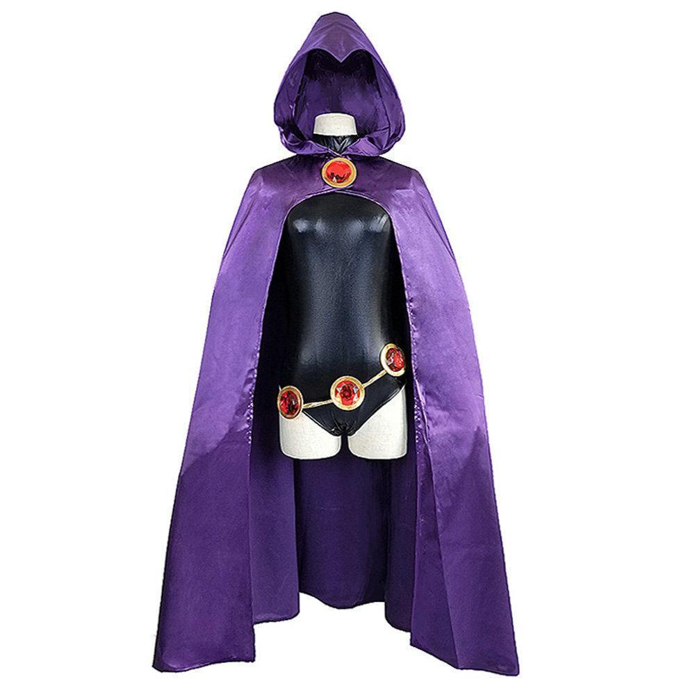 Super Hero Raven Anime Halloween Cosplay Costume-Pajamasbuy
