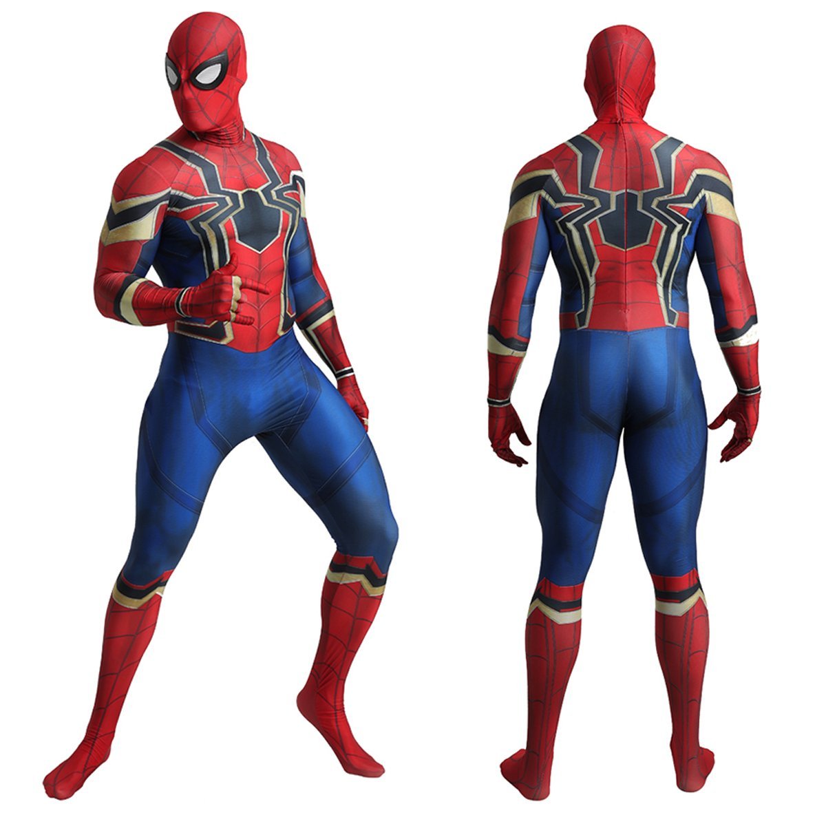 Spiderman Halloween Party Cosplay Costume Zentai Jumpsuit