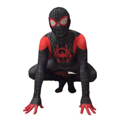 Spider-Man Into The Spider-Verse Kids Bodysuit Miles Morales Spiderman Costume