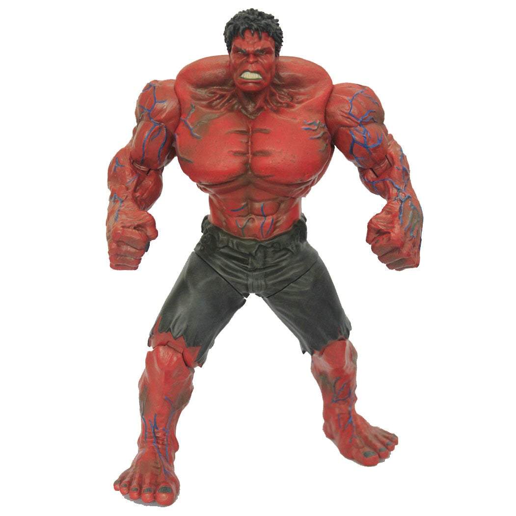 Red Bruce Banner Hulk Action Avengers Figure Toy Gift 10"