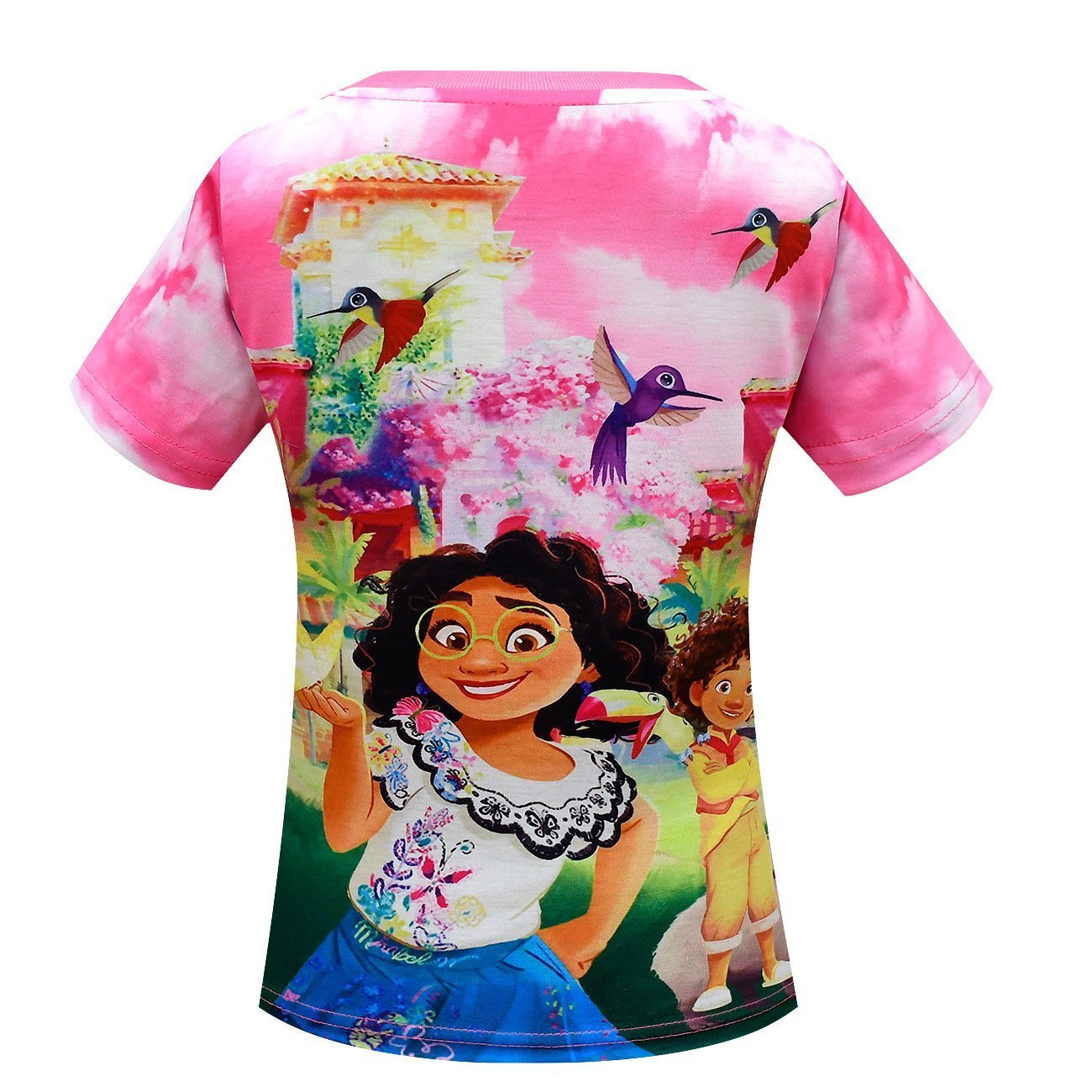Encanto Mirabel T-Shirt Girls Cartoon Crew Neck Short Sleeve Top