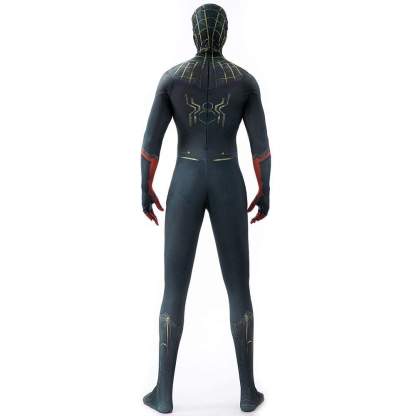 SpiderMan No Way Home Costume Cosplay Jumpsuit Superhero Tights Red Arm Suit Zentai For Adult Kids