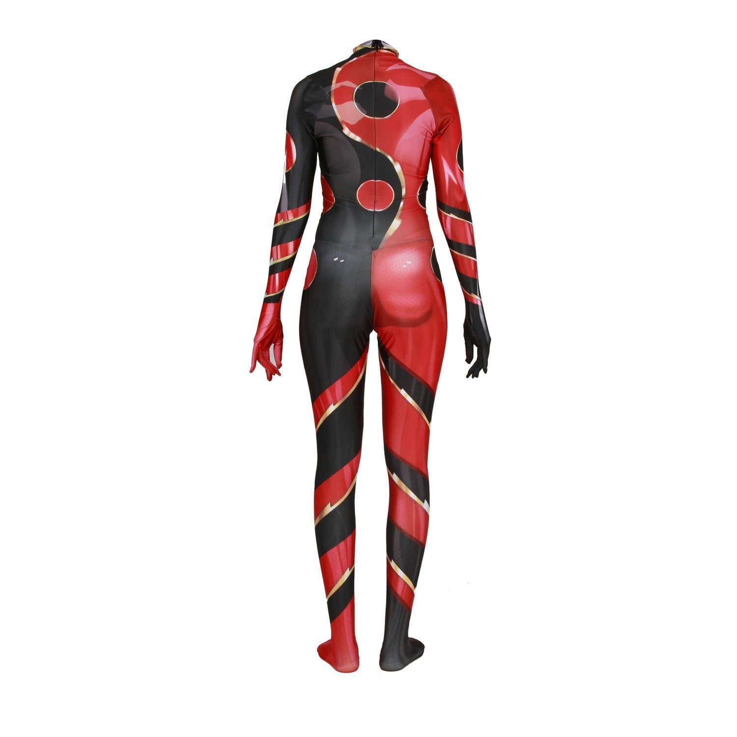 Miraculous Ladybug Movie Jumpsuit Halloween Party Cosplay Costume for Adult